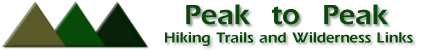 Peak to Peak Trail and Wilderness Links